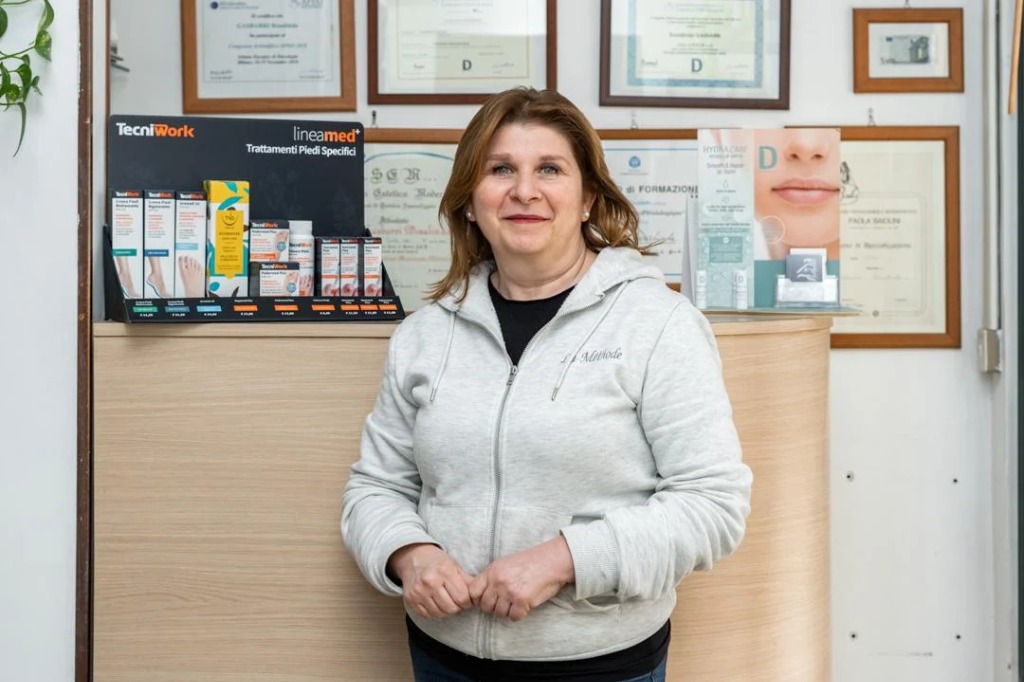 Linda Rosalinda Gasbarri — Titolare e Esperta in Podocuria al Centro Estetico La Methode Roma Monteverde